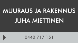 Muuraus ja Rakennus Juha Miettinen logo